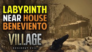 Labyrinth Puzzle amp Ball Location near House Beneviento  Resident Evil 8 Village RE8 Guide [upl. by Ekim129]