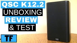 QSC K122 Unboxing Review Setup and Preset Settings Comparison Sound Test For Mobile DJs [upl. by Sanders913]