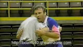 Barry Davis Wrestling Pummelling Drill [upl. by Klehm]