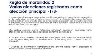 Reglas de morbilidad [upl. by Ellivnarg]