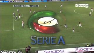 Pirlo Goal on Parma  02102010 all replay [upl. by Tirrag]