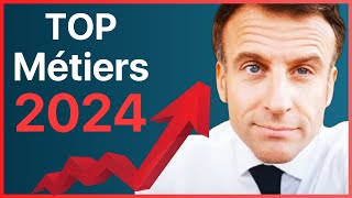 Les 10 métiers les plus demandés en 2024 métiers davenir qui recrutent en France [upl. by Stich]