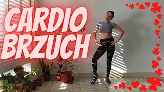 Cardio brzuch Ćwiczenia na brzuch na stojąco Spal 120 kcal Talia i brzuch [upl. by Legna]