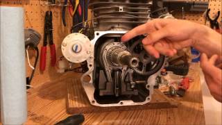 Camshaft installation on Briggs amp Stratton 330000 Series Engine [upl. by Clair]