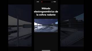 Método electrogeométrico de la esfera rodante  Apantallamiento [upl. by Llehcsreh]