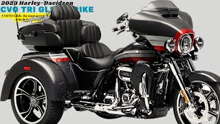 CVO Tri Glide The Most Premium ThreeWheeled Motorcycle  2023 HarleyDavidson CVO Tri Glide Trike [upl. by Hoehne]