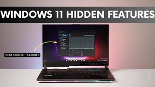 Windows 11 The Best Hidden Features Tips and Tricks 2024 [upl. by Annaeerb]