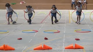 Preschool Sports Day at Chitrakoota School Bangalore [upl. by Gleda]