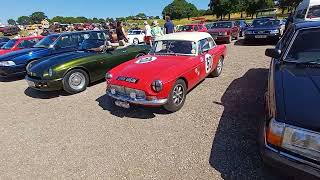 Retro Rides Gathering 2024 Mallory Park Race Track England Modified Cars Custom Hot Rat Rod [upl. by Lav989]