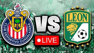 Analisis Chivas vs León EN VIVO Jornada 8 Liga MX [upl. by Nisaj]