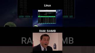 Ram usage on Windows compared to Linux linux windows [upl. by Klara]