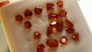 Spessartite Garnet or Hessonite Garnet [upl. by Alletsyrc]