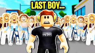 Last Boy On Earth In Roblox Brookhaven 2 👭👧 [upl. by Parrish698]