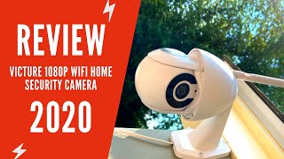 Victure Outdoor Security Camera 1080P Review  Victure Camera Setup Manual Instructions [upl. by Aiden92]