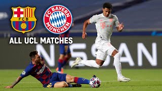 FC Bayern gegen Barcelona  alle Begegnungen in der Champions League [upl. by Ain]