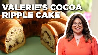 Valerie Bertinellis Cocoa Ripple Cake  Valeries Home Cooking  Food Network [upl. by Candace]