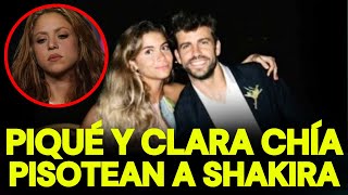 El nuevo complot de Gerard Piqué y Clara Chía para pisotear a Shakira Esto sí que no lo creerás [upl. by Bez]