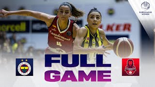 Fenerbahce Opet v Casademont Zaragoza  Full Basketball Game  EuroLeague Women 202425 [upl. by Lenad]