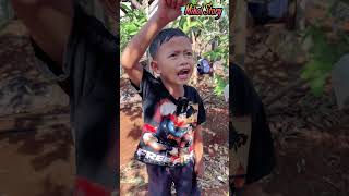 TIAN DI SURUH AZKA NGAMBIL SEKOP MALAH JOGET SEKOP SEKOP😅🙈 trending funny comedy shorts [upl. by Linette131]