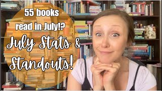 July Reading Stats and the 6 Books I cant stop talking about July Stats and Standouts [upl. by Amalbergas]