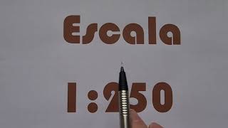 ESCALA 1250 Tutoriales de arquitectura [upl. by Hsan]