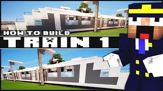 ► Minecraft  How to Make  Train Part 1 [upl. by Colwin850]