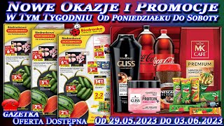 Biedronka Nowa Gazetka Promocyjna Od Poniedziałku 29052023 W Tym Tygodniu  Nowe Okazje i Promocje [upl. by Grady211]