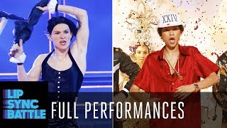 Tom Holland’s “Singing in the Rain” amp “Umbrella” vs Zendaya’s “24k Magic”  Lip Sync Battle [upl. by Ahsilek99]