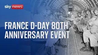 Watch DDay anniversary marked in France [upl. by Haorbed]