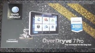 Rand McNally Over Dryve 7 Pro review [upl. by Yarezed393]