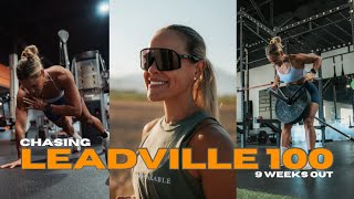 CHASING LEADVILLE 100  9 Weeks Out  Road Runs Hybrid Training and Mini Taper [upl. by Aholah]