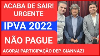 TODO PCD DEVE VER ESTE VÍDEO IPVA 2022 URGENTE ASSISTA [upl. by Gena]