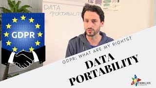 GDPR What are my rights  Data Portability explained [upl. by Nohcim]