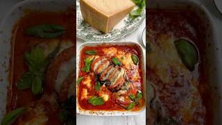 East hasselback aubergine parmigiana recipe hasselback parmigiana [upl. by Dat]