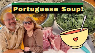 How to Make Portuguese  Azorean Kale Soup Delicious and Easy Recipe [upl. by Aileahcim285]