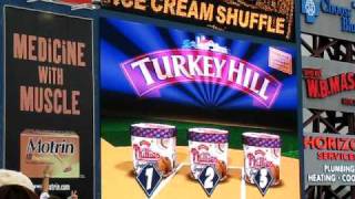 Turkey Hill Ice Cream Shuffle Citizens Bank Park [upl. by Aticilef914]