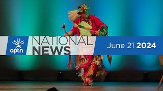 APTN National News June 21 2024 – National Indigenous Peoples Day MMIWG awareness walk [upl. by Nepean]