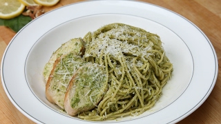 Spinach Pesto Pasta [upl. by Lletnom]