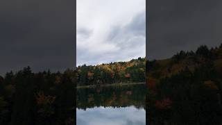 Falls Pond  Swift River  Rocky Gorge Falls Pond Trail  Kancamagus Highway  New Hampshire USA [upl. by Tamaru]