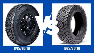 Tire Size 24570r16 vs 26570r16 [upl. by Eidurt763]