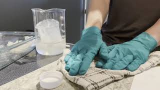 How to make Nickel Hydrazine Nitrate NHN using hydrazine sulfate [upl. by Tine737]