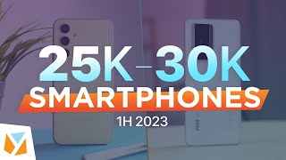 Smartphones between Php 25000  Php30000 in the Philippines 1H 2023 [upl. by Aynekal395]