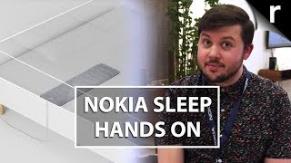 Nokia Sleep A sleeptracking pad for your mattress [upl. by Narbig]