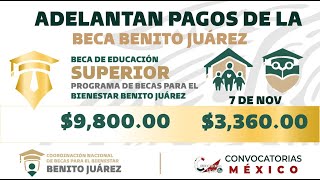 ¡Excelente Noticia Adelantan pagos de la Beca Benito Juárez 2022 ¡Atención [upl. by Arytal760]