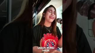 LASON mong halik Videoke version 🎤 shortsyoutube shortvideo lasonmonghalik cover covershorts [upl. by Yelrahs632]