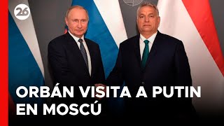 RUSIA  EN VIVO  Putin se reúne con Orban [upl. by Kimber]