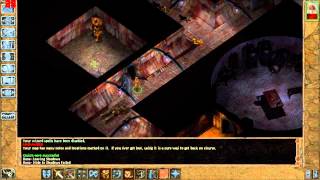 Lets Play Baldurs Gate 2 Solo Run Part 1 Intro Irenicus Dungeon Level 1 [upl. by Bethezel]