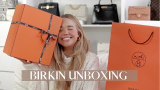 HERMÈS BIRKIN 25 UNBOXING 🍊  WE FOUND IT [upl. by Spence24]