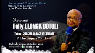 CHERCHER LA FACE DE LETERNEL AVEC Rév Félly ELONGA PARTIE 2 [upl. by Eniawd]