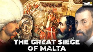 The Great Siege of Malta Knights Hospitaller vs the Ottoman Empire [upl. by Elleniad808]